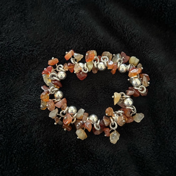 Silpada Jewelry - Silpada Cha Cha Amber bead bracelet